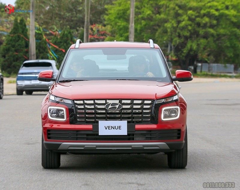 Thiết kế đầu xe hyundai venue 2025